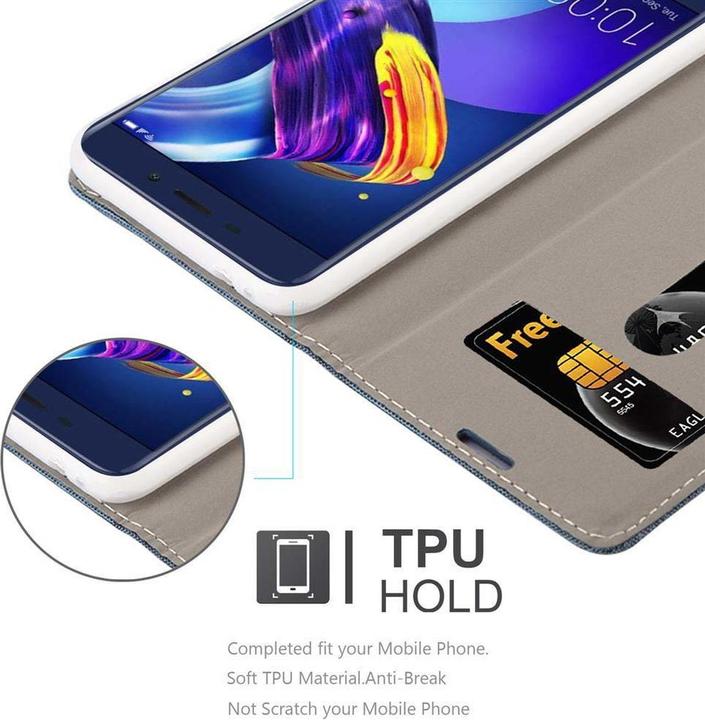 Actual product image Cadorabo Book Jeans Optics Cover (Honor 6C Pro)