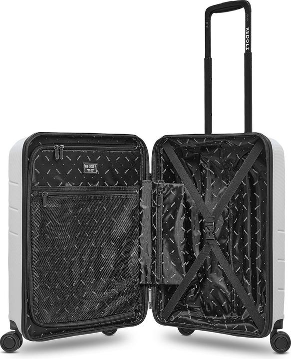 Actual product image Redolz Essentials 17 4-Rollen Kabinentrolley 55 cm Soft-Pocket Laptopfach (46 l)