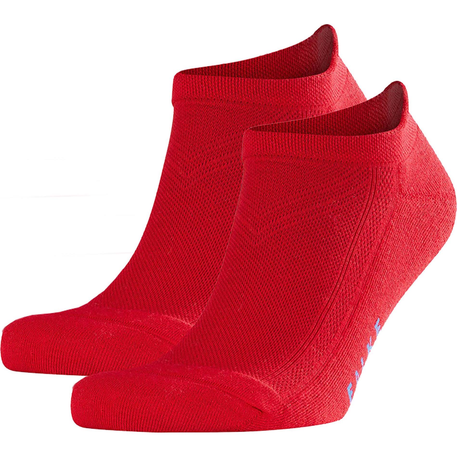Falke, Herren, Socken, Socken Casual Stretch, Rot, (2er Pack, 44 - 45)