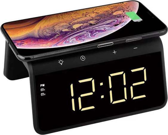 Actual product image Havit W320 - kabelloses Ladegerät 6in1 schwarz (15 W)