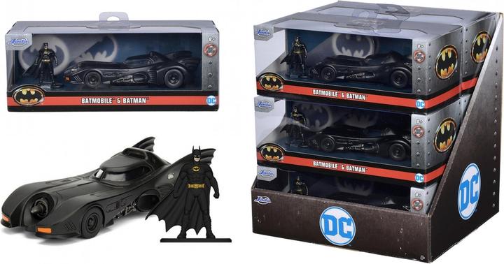 Actual product image Jada Batman 1989 Batmobile 1:32