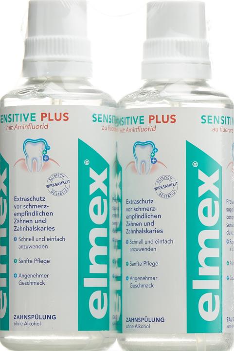 Image du produit Elmex Rince-dents Duo (800 ml, Bains de bouche)