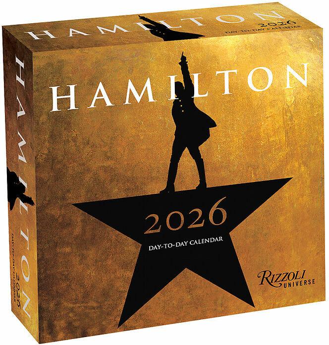 Actual product image Hamilton 2026 Day-to-Day Calendar (English)
