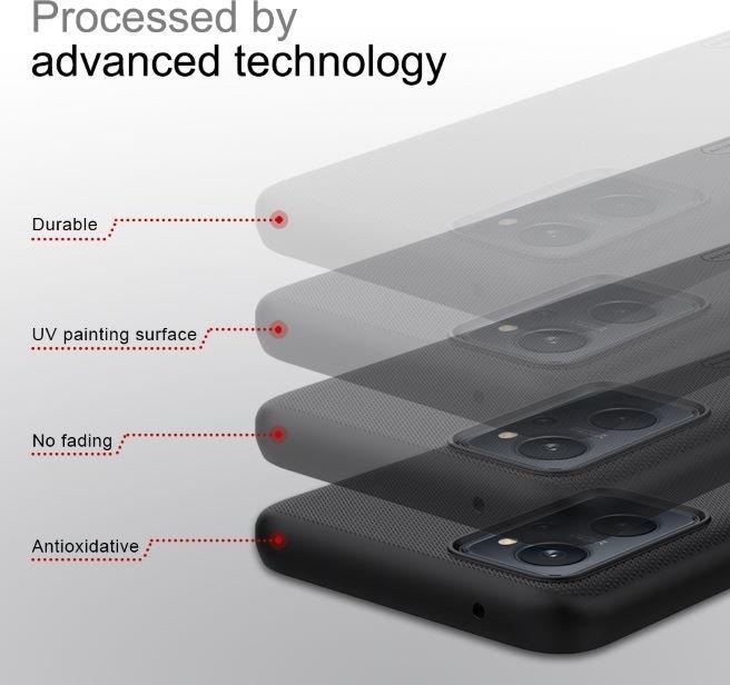 Immagine prodotto Nillkin Coperchio della serie Super Frosted Shield (Realme 9i, Oppo A76, Oppo A96)
