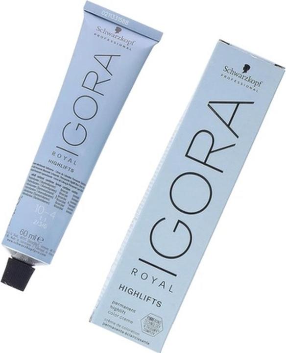 Actual product image Schwarzkopf Professional Igora Royal Highlifts - 10-4 (10-4)