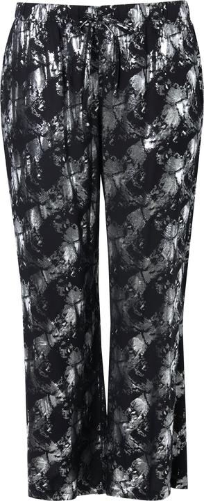 Actual product image Angel of Style Hose, gerades Bein, Metallic-Print, Elastikbund (42)