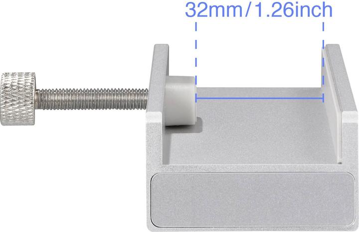 Produktbild Renkforce RF-ACHB-350 1+3 Port USB 3.1 Gen 1-Hub mit Aluminiumgehäuse Silber (USB-A, USB-C, 4 Ports)