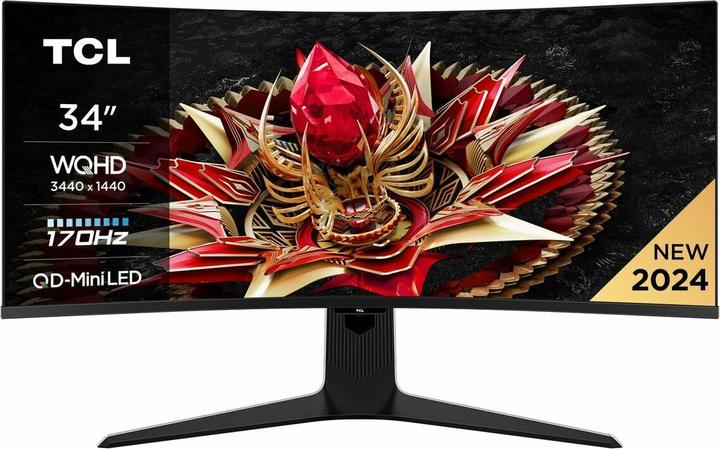 Produktbild TCL 34R83Q (3440 x 1440 Pixel, 34")