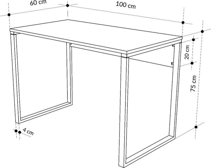 Produktbild Skye Decor Inna Study Desk (100 x 60 x 75 cm)