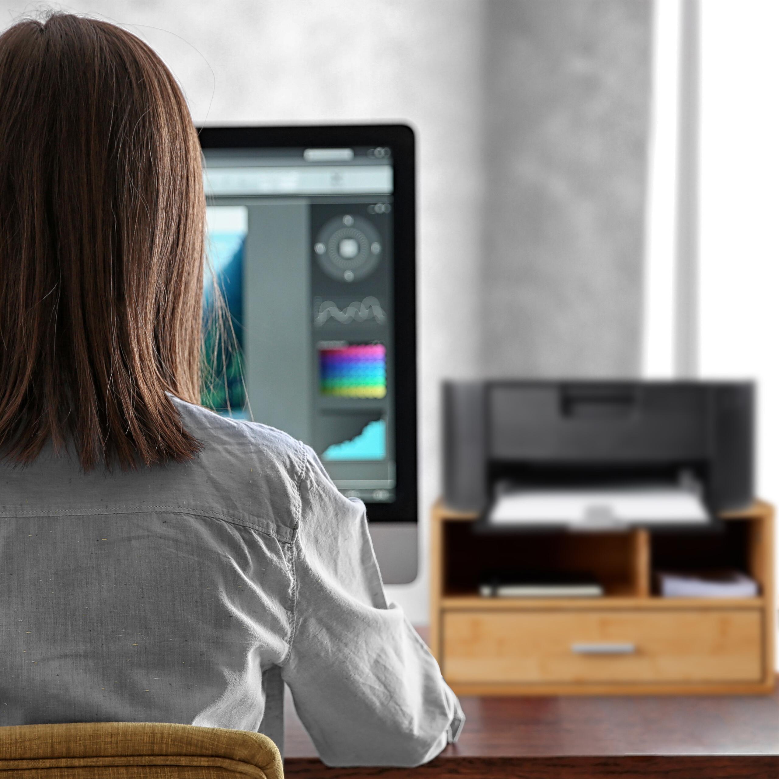 Thumbnail - Relaxdays, Dokumentenablage, Schreibtisch-Organizer (A4)