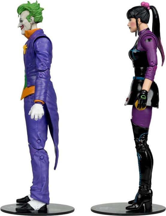 Actual product image McFarlane DC Multiverse action figures 2-pack The Joker & Punchline 18 cm