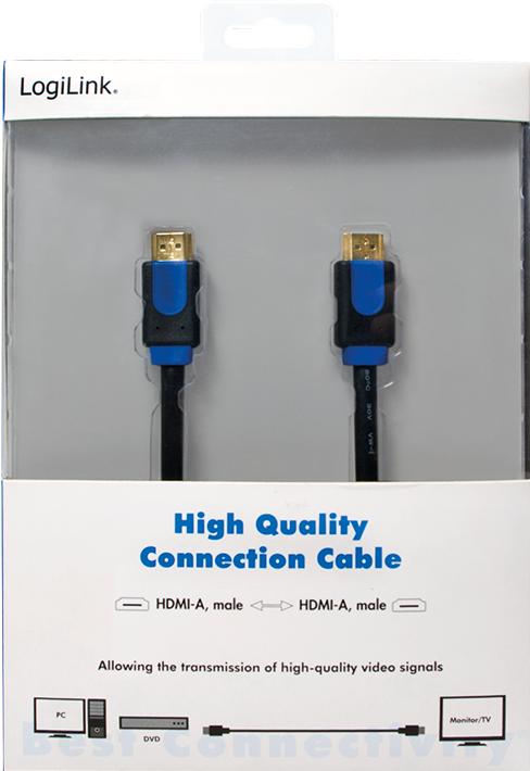 Immagine prodotto LogiLink HDMI (Typ A) — HDMI (Typ A) (10 m, HDMI)