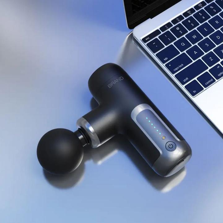 Image du produit PhoneLook Mini Massage Gun BLD-307 6 niveaux de vibration & 4 embouts inclus (6 Marches)