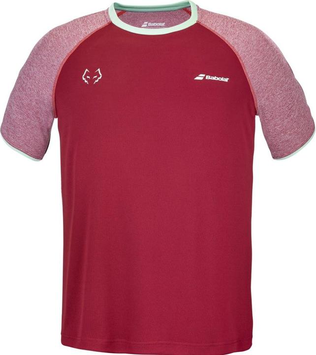 Actual product image Babolat Crew Neck Tee Lebron Red Dahlia Man (XL)
