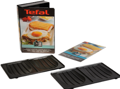 Actual product image Tefal Snack Collection shell shape