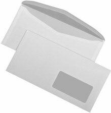 Image du produit Mailmedia Enveloppes C6/5 adhésives, avec fenêtre à droite (114 x 229 mm, 1000 x)