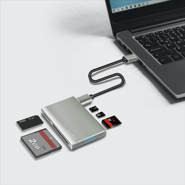 Actual product image LogiLink CR0048 (USB-C 3.2 Gen 1)