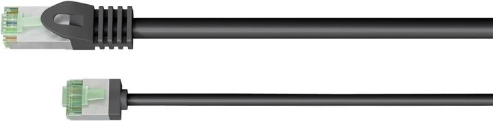 Produktbild Goobay Ultraflexibles CAT 8.1 Patchkabel, slim, U/FTP, schwarz (U/FTP, CAT8.1, 2 m)