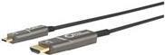 Actual product image MicroConnect USB3.1CHDMI15OP Video Cable Adapter 15 m USB Type-C HDMI Black (15 m, HDMI, 2.0)