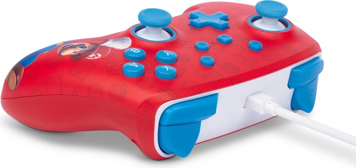 Produktbild PowerA Verbesserter kabelgebundener Controller für Nintendo Switch – Woo-hoo! Mario (Switch)