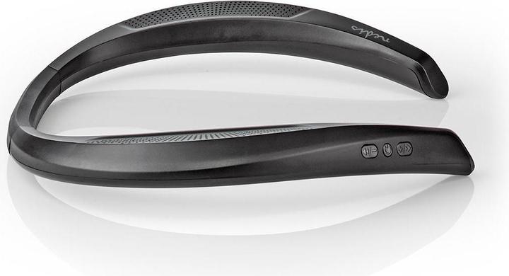 Produktbild Nedis Bluetooth Nackenbügel Lautsprecher - schwarz (6 h, Akkubetrieb)