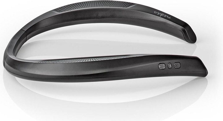 Produktbild Nedis Bluetooth Nackenbügel Lautsprecher - schwarz (6 h, Akkubetrieb)