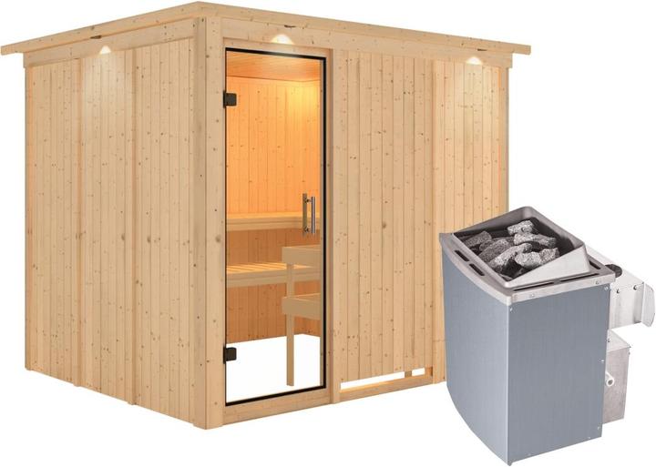 Image du produit Karibu Gobin avec couronne de toit (Contrôle interne de 9 KW)