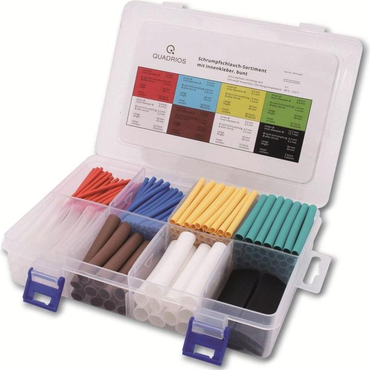 Immagine prodotto Quadrios Set di tubi termorestringenti premium, colorati 350 tlg (350x)