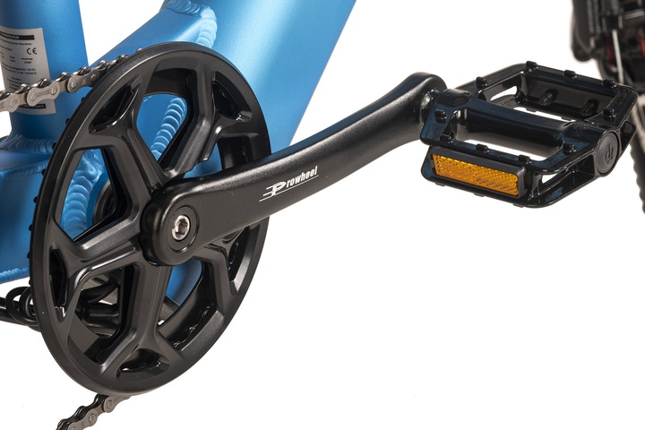 Immagine prodotto Adore E-bike per bambini 24" in alluminio KS-240 motore posteriore 30NM / 10.4Ah blu ghiaccio opaco (30 cm)