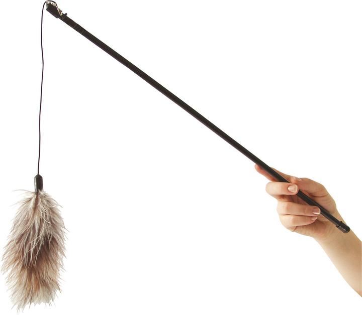 Actual product image Karlie Feather boa (Play fishing rod cat)