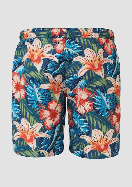 Produktbild S.Oliver Badehose Badeshorts mit Elastikbund und Tunnelzug (4XL)