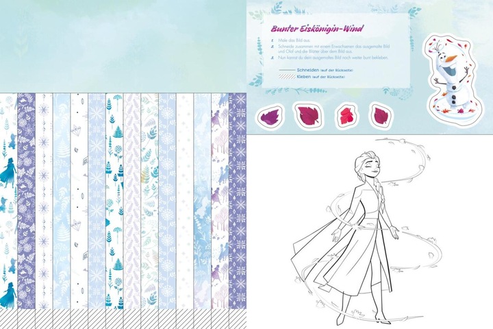 Actual product image Disney The Ice Queen: Big Heroes - Little Artists: My Ice Queen Mitmac