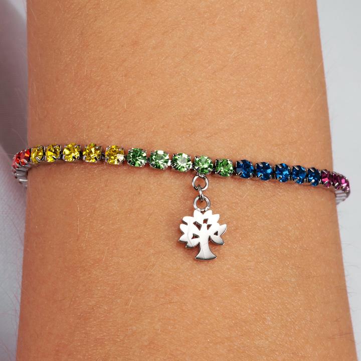 Produktbild La Petite Story Tennis Family Armband (16 cm, Edelstahl)