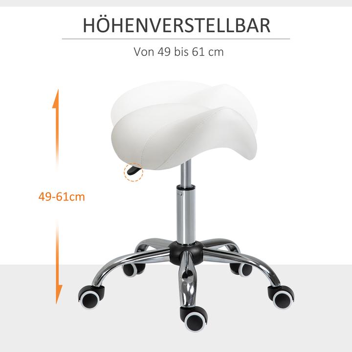 Image du produit Homcom Tabouret de selle (49 - 61 cm)