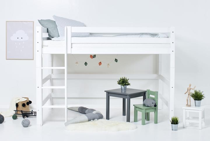 Produktbild Hoppekids Hoppekids-Leiter für ECO Luxury Mittelhochbett, gerade, weiss