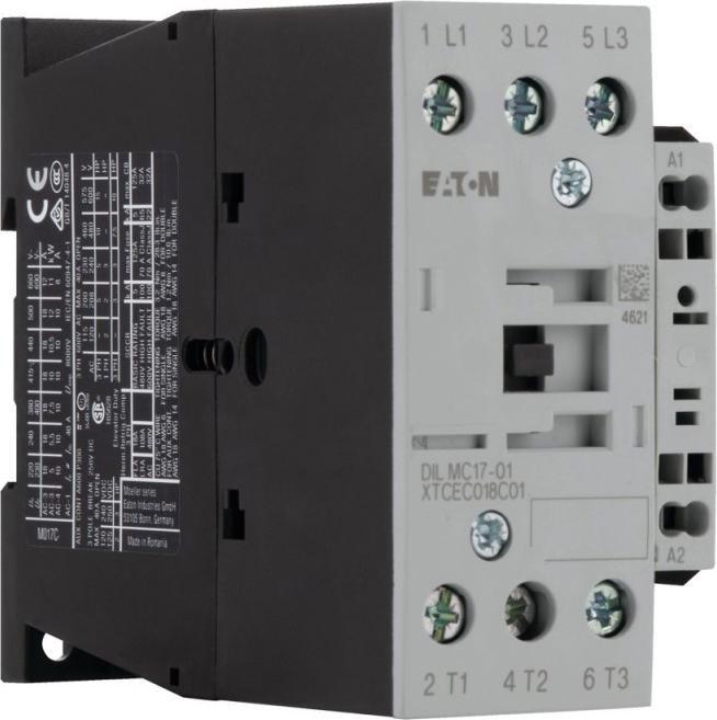 Produktbild Eaton Electric GmbH Leistungsschütz DILMC17-01 RDC24 7.5kW/400V DC