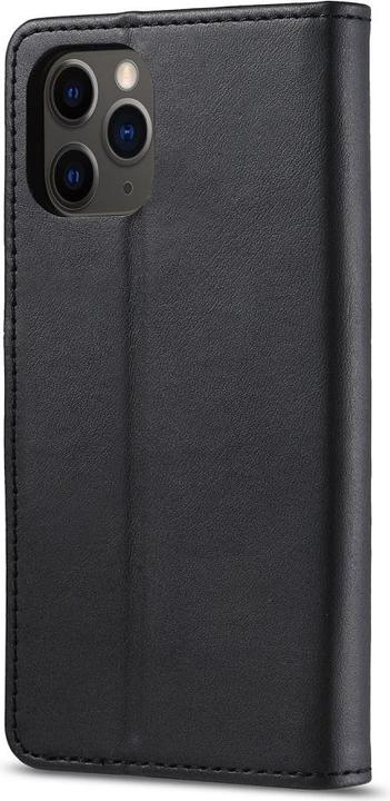 Actual product image Ueli Express iPhone 12 / iPhone 12 Pro book case Case genuine leather with card slot black (Apple iPhone 12 Pro, Apple iPhone 12)