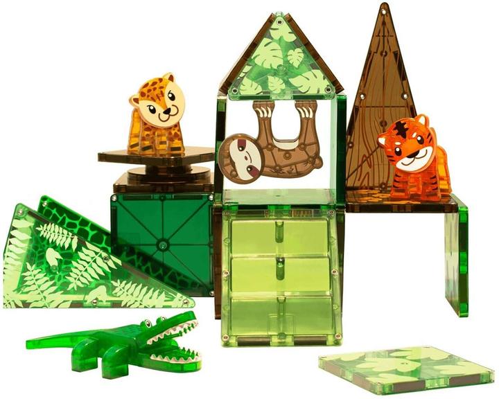 Actual product image Magna-Tiles Jungle Animals Set
