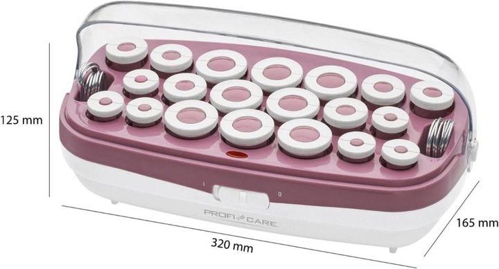 Actual product image Profi-Care PC-LW 3028 baltas/maroon curling iron