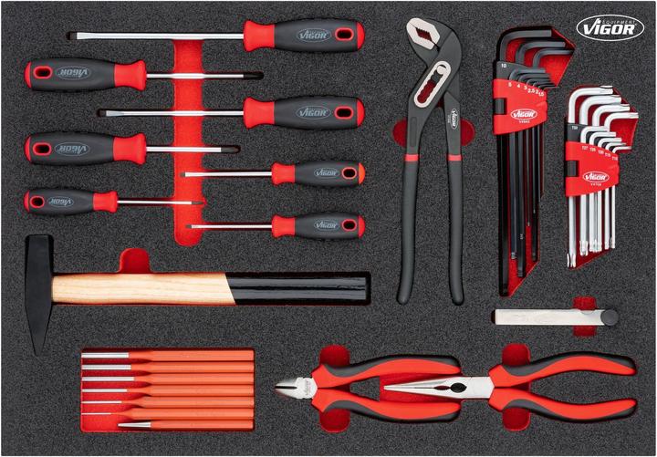 Vigor Cacciavite E Pinza Inserisci L