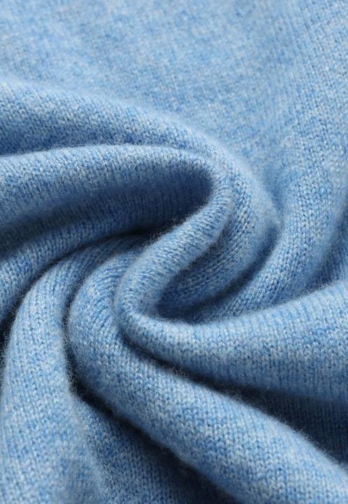 Produktbild Bellemere Pullover Solid V-Neck Merino-Cashmere Sweater (M)