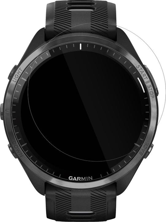 Actual product image Dipos Screen Protector Crystalclear for Garmin Forerunner 965
