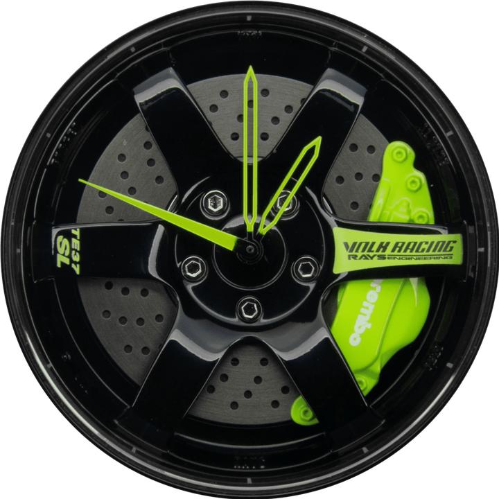 Produktbild 21cars TE37 - Grün - Taschenuhr - Spin (Taschenuhr, 43 mm)