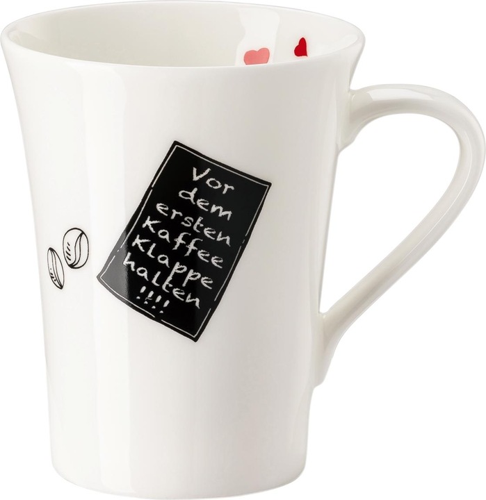 Produktbild Hutschenreuther My Mug Worte - Kaffee Becher mit Henkel 0,4 l (400 ml, 1 x)