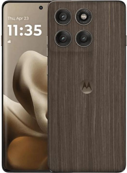 Actual product image Motorola Edge 60 Pro (512 GB, Walnut, Wood, 6.67", Dual SIM, 5G)