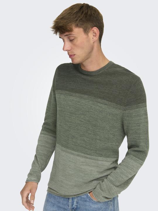 Produktbild Only & Sons Onsfelix Reg 12 Crew Knit Noos (L)