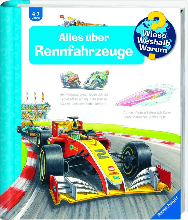 Produktbild Ravensburger Alles über Rennfahrzeuge (Deutsch, Susanne Gernhäuser, 2018)