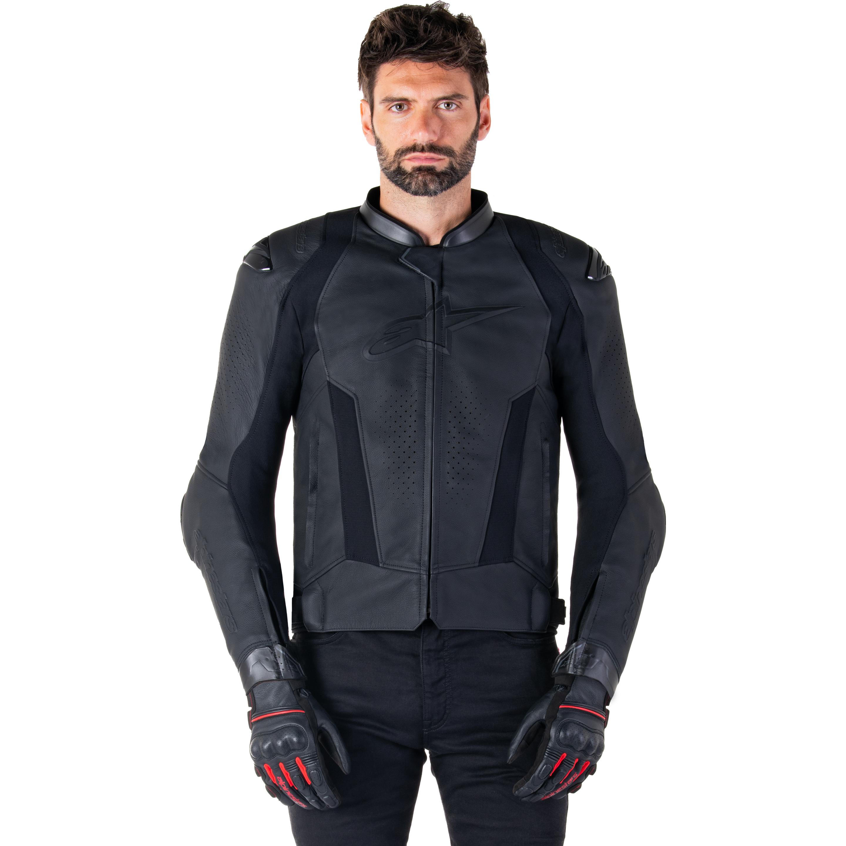 Alpinestars, Giacca da moto, MISSILE V3 Sportjacke, Schwarz (Uomini, 58)