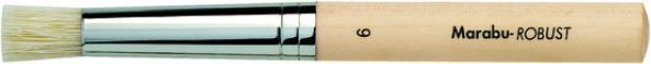 Produktbild Marabu Stupfpinsel Robust, rund, Gr. 6