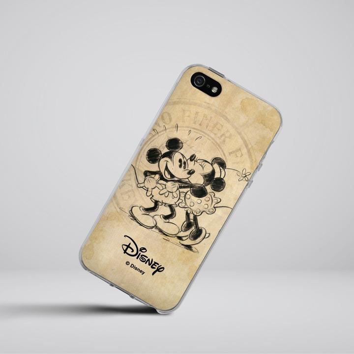 Produktbild DeinDesign Silikon Hülle für Apple iPhone 5s Handyhülle Case Smartphone Schutzhülle Mickey Mouse Minnie Mouse (Apple iPhone 5s)